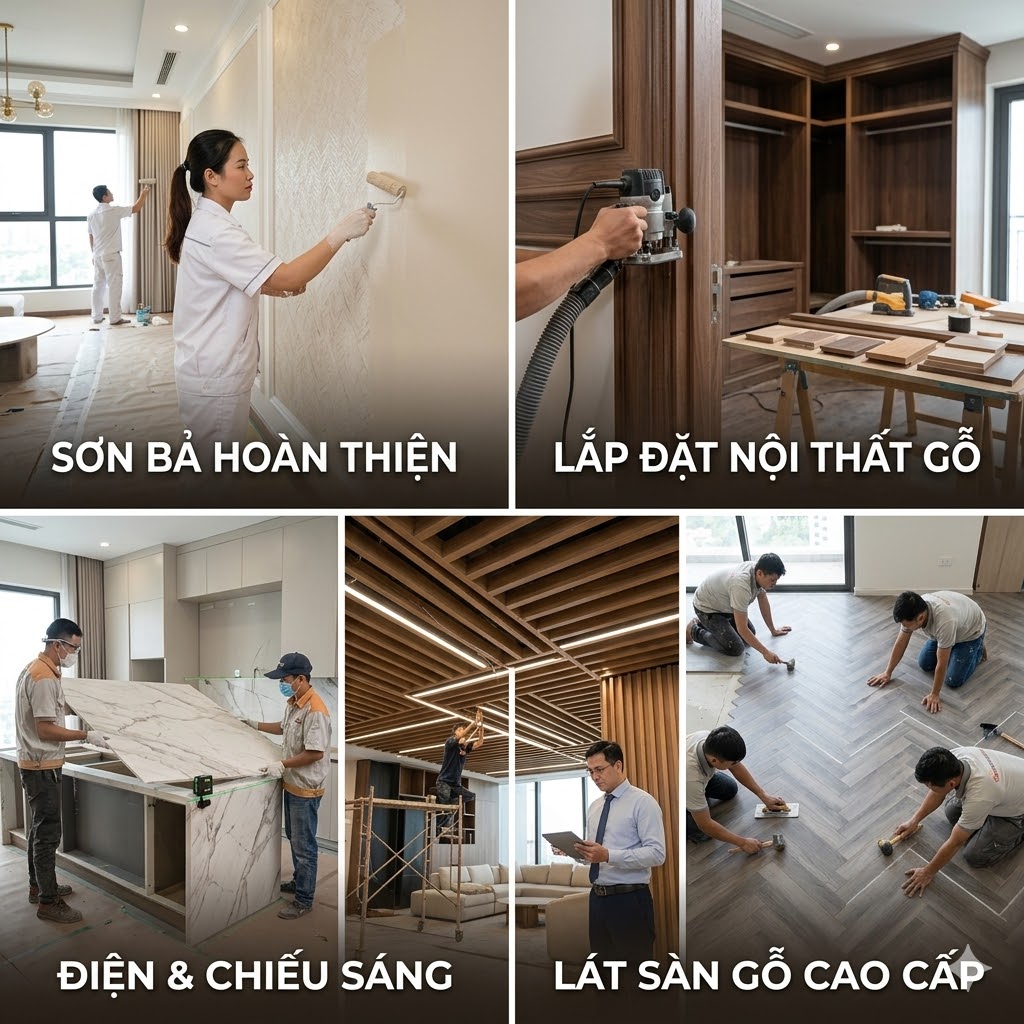 Thi công nội thất